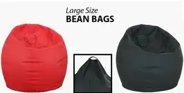 Large Handmade Bean Bags for Living Kool