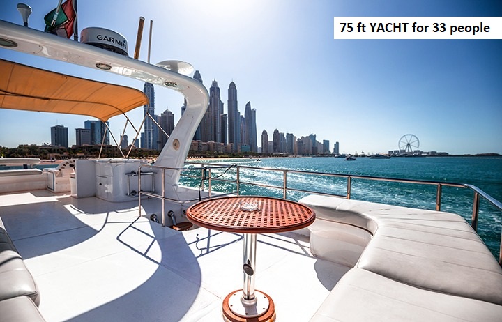 Yacht for upto 40