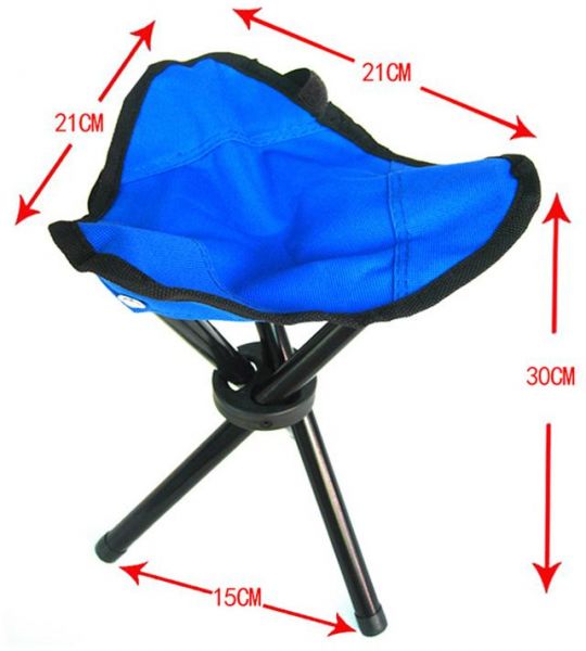 Small 3 leg Camping Stool