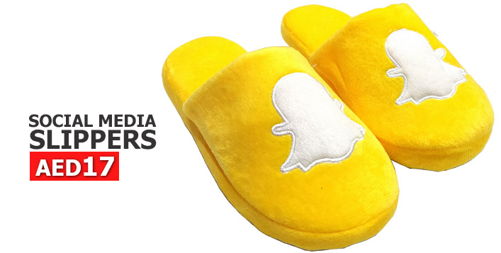 SnapChat Social Slipper