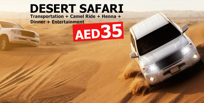 desert safari dubai 35 aed