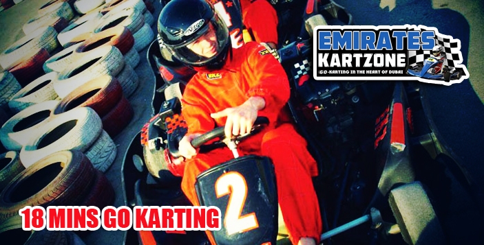 18 Mins Go Karting Experience