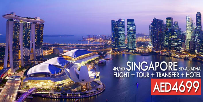 Singapore Eid Trip For AED4699 at Jumbo Tourism