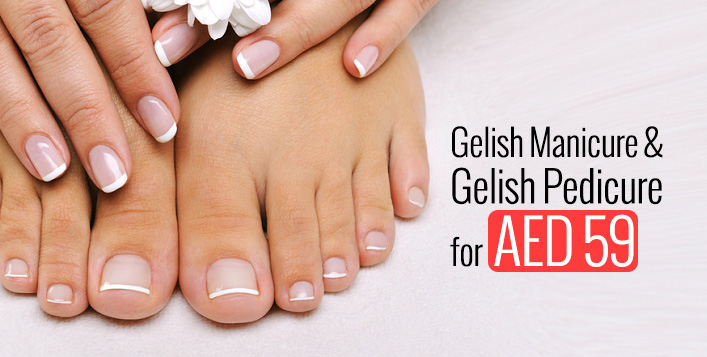 Gelish Mani Pedi