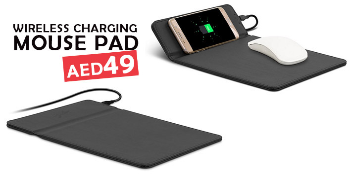 MousePad with Wireless Charging