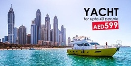 Yacht for upto 40