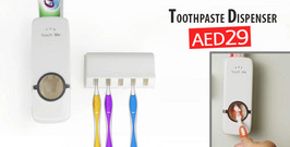 Toothpaste Dispenser with holder