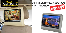 Car Headrest DVD Monitor