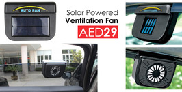 Solar Powered Ventilation Fan