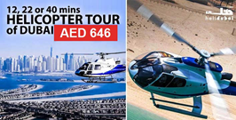 Helicopter ride DXB