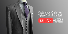 Custom made suit